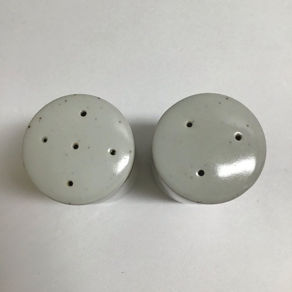 Otagiri Japan Brown Speckled Stoneware Salt & Pepper Shakers Boho Vintage Japan - Picture 4 of 13